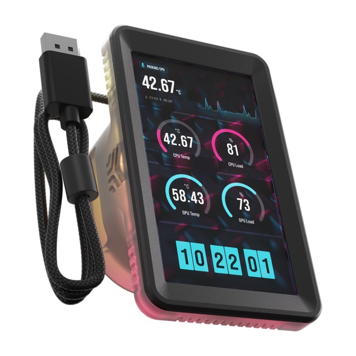 CORSAIR Modulo display LCD da 5 pollici per raffreddamento a