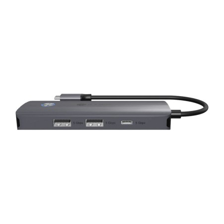 station d’accueil usb-c 5-en-1 pour une utilisation mobile ib-dk4081-so spade-dock 4k
