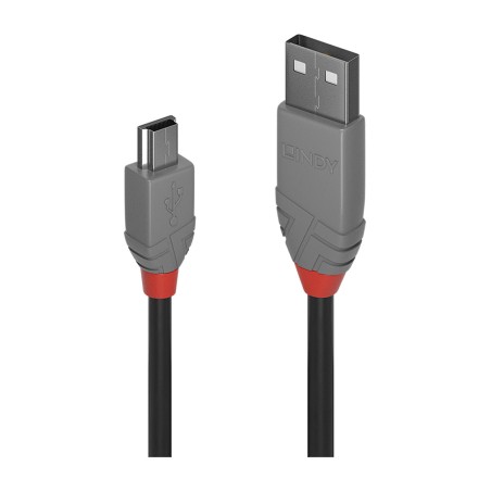cable usb-a a mini-b 2.0-anthra line 2m