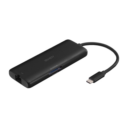 docking station usb-c compatta per laptop dst-mini hdmi-rj45 pd