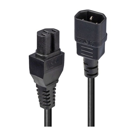 power cable for high-temperature equipment iec-c14-c15 10a 120ºc 2m