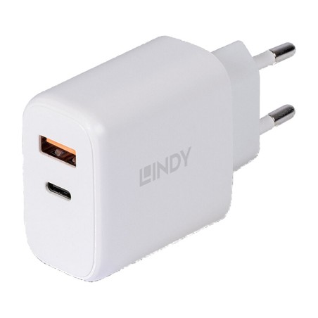 caricatore da parete usb a due porte a-c pd 30w
