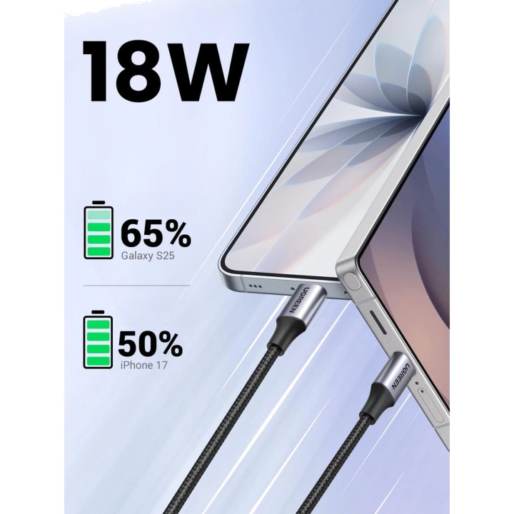 UGREEN Câble de charge USB-A vers Type-C 100CM 60126