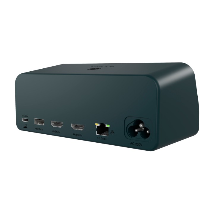 ICY BOX Estació d’acoblament USB-C de sobretaula amb dos
