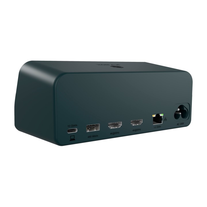 ICY BOX Estació d’acoblament USB-C de sobretaula amb dos