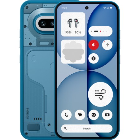 olåst 5g-mobiltelefon med amoled-skärm phone (4a) 12gb 256gb