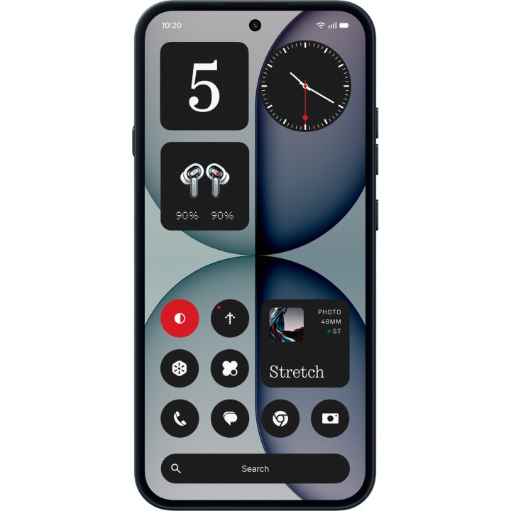 NOTHING SIM-Lock-freies 5G-Mobiltelefon mit AMOLED-Display
