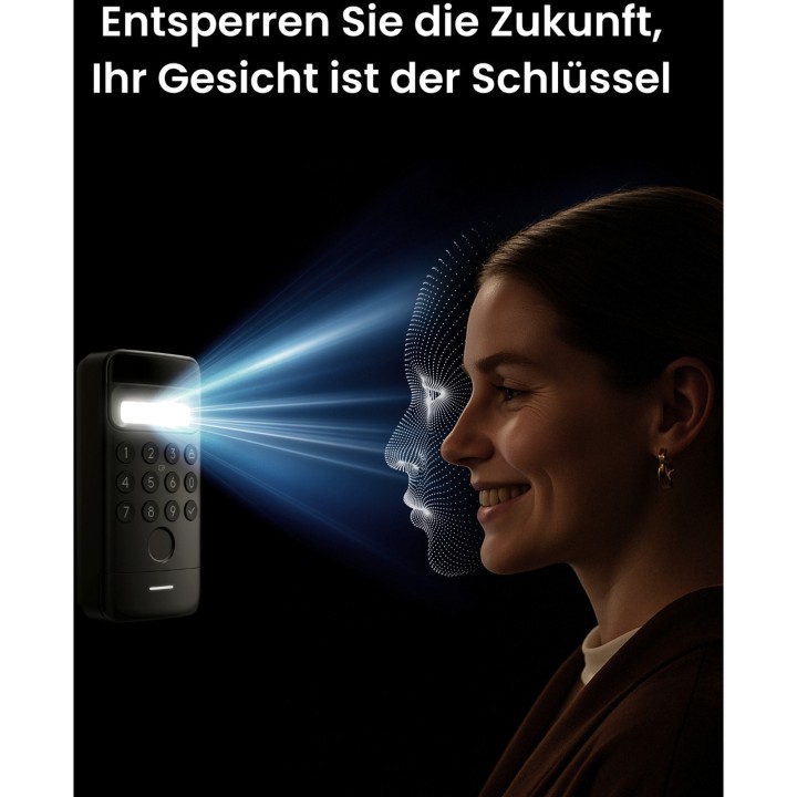 SWITCHBOT Zugangstastatur mit 3D-Gesichtserkennung für Smart