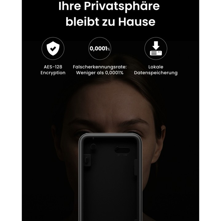 SWITCHBOT Clavier d’accès avec reconnaissance faciale 3D