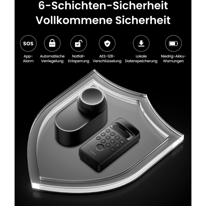 SWITCHBOT Clavier d’accès avec reconnaissance faciale 3D