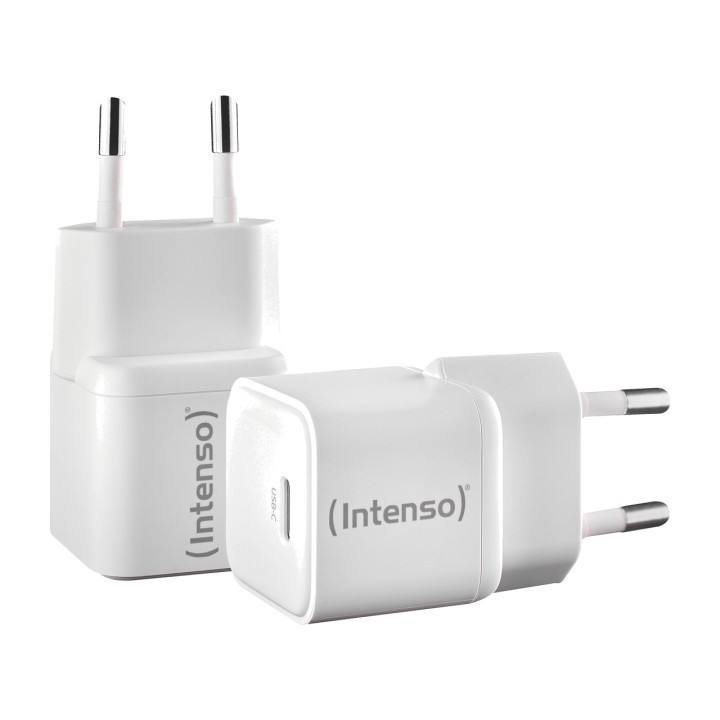 INTENSO Confezione da due caricabatterie da parete USB-C GaN