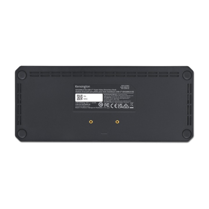KENSINGTON Station d’accueil USB-C avec triple sortie HDMI