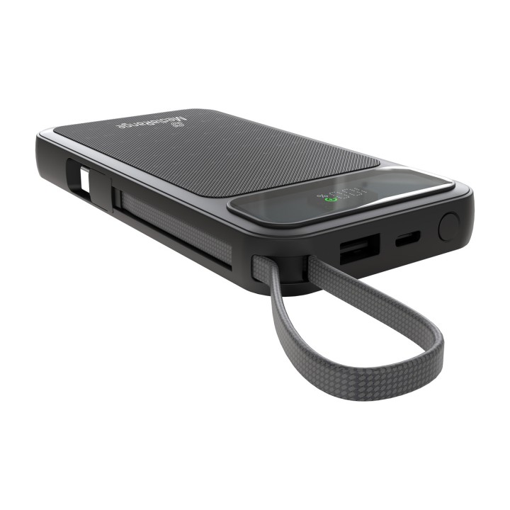 MEDIARANGE Batterie externe avec câbles de recharge intégrés