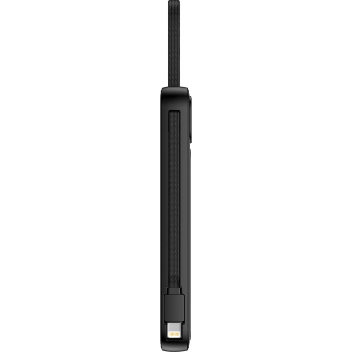 MEDIARANGE Power bank with integrated charging cables