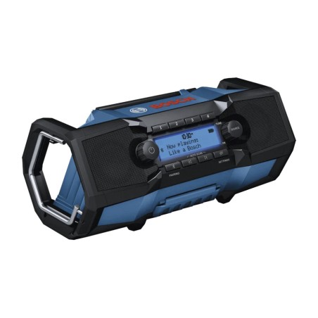 radio da cantiere dab+ e fm con bluetooth professional heavy-duty gpb18v-3sc 20w