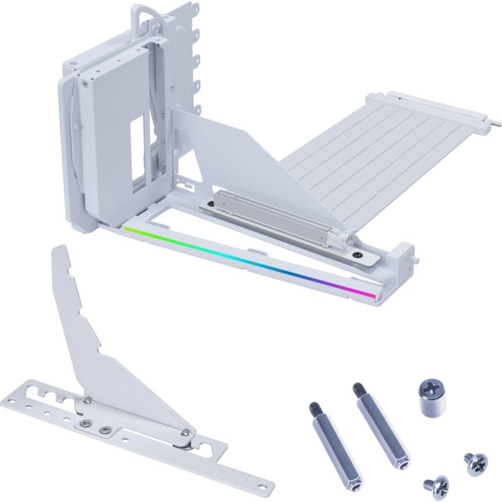 LIAN LI Vertical graphics card holder with riser cable V4