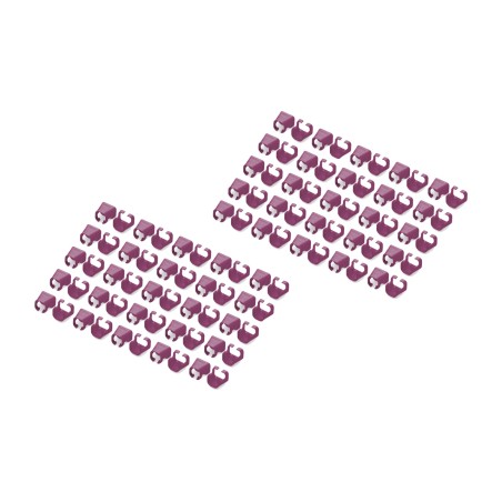 clips de colores para identificar latiguillos de red ethernet 100 uds