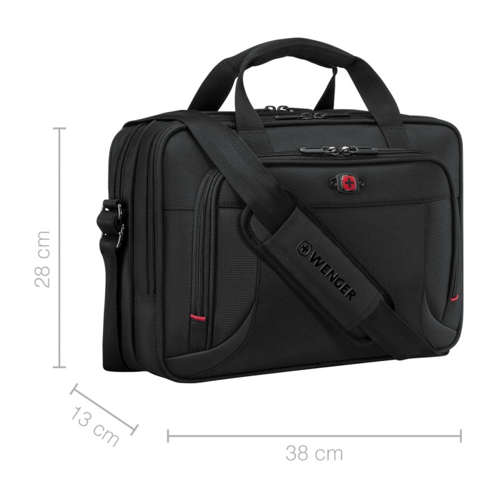 WENGER Borsa per laptop con cinghia trolley PROSPECTUS-14"