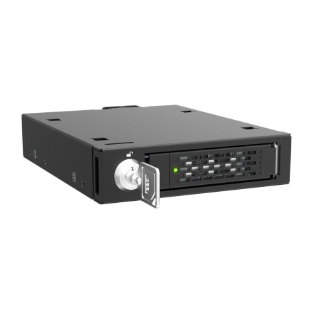 wechselrahmen für u.2- und u.3-nvme-ssds in einem 3,5-zoll-laufwerksschacht tougharmor-mb601v5k-b pcie5