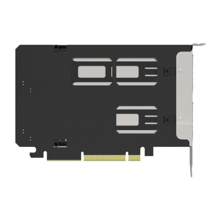 ICY DOCK Scheda PCIe con cassetti rimovibili per 2 SSD M.2