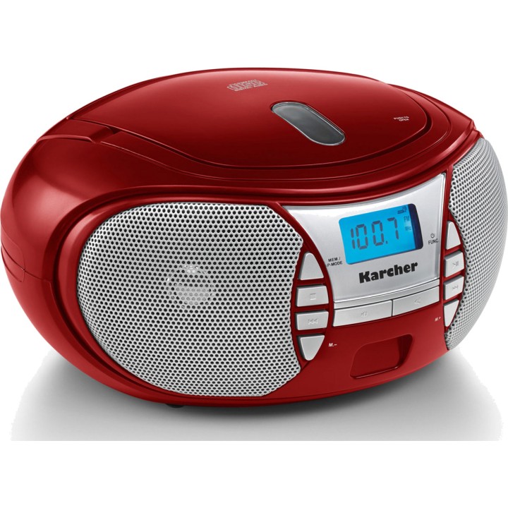 KARCHER AUDIO Radio portátil con CD y entrada auxiliar RR