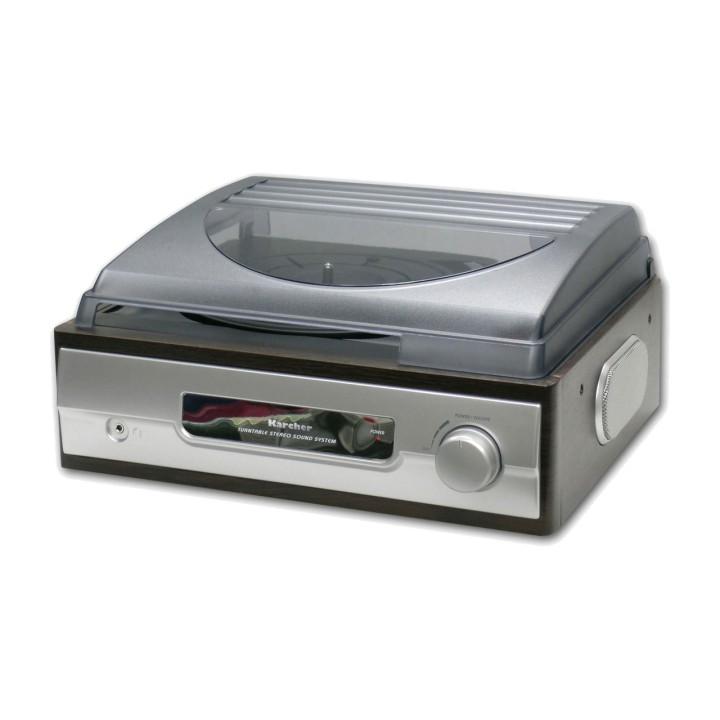 KARCHER AUDIO Turntable with built-in stereo speakers KA