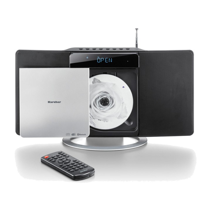 KARCHER AUDIO Vertical micro hi-fi system with CD, digital