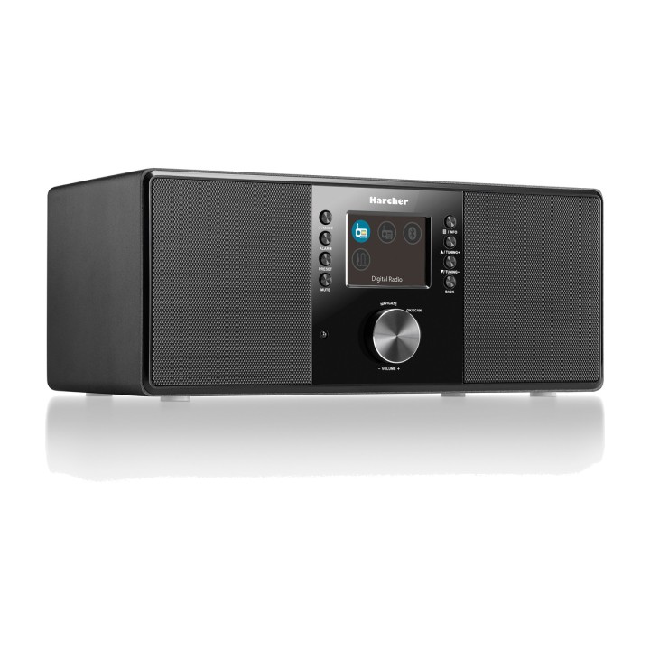 KARCHER AUDIO Radio digital FM estéreo con mando