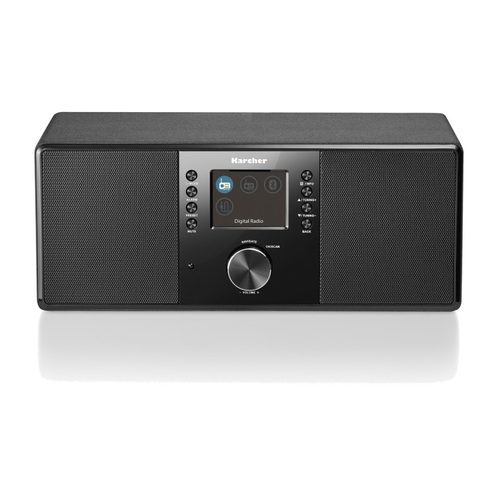 KARCHER AUDIO Radio stereo digitale FM con telecomando e