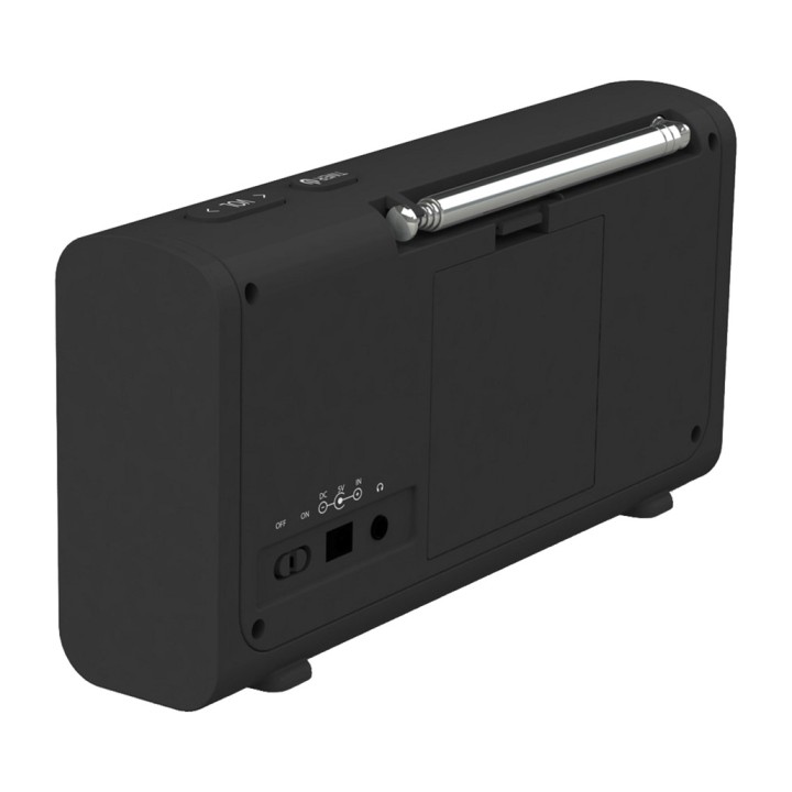 KARCHER AUDIO Tragbares digitales FM-Radio mit Weckfunktion