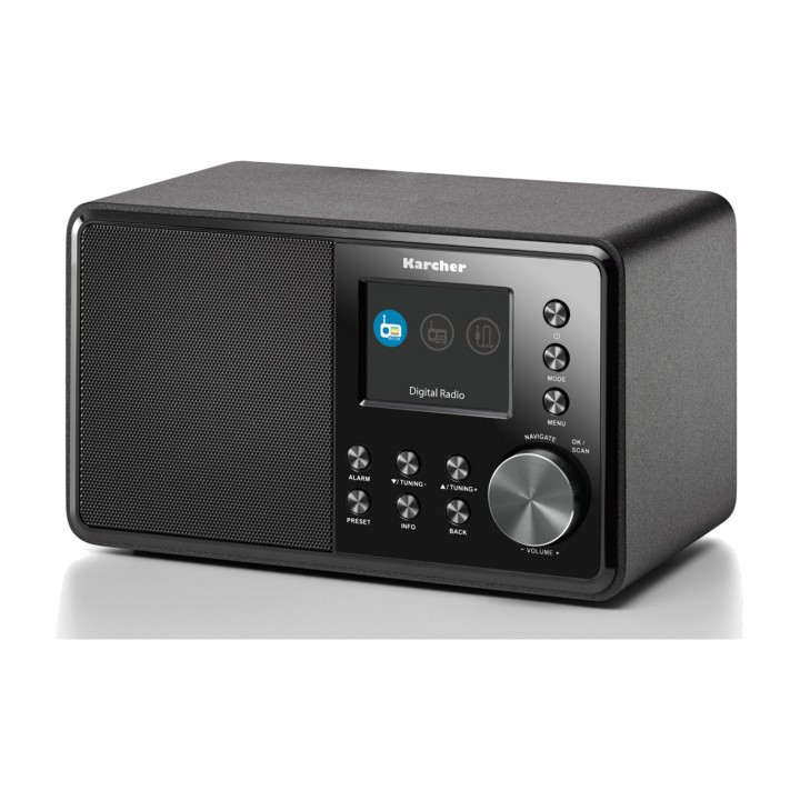 KARCHER AUDIO Digitales FM-Radio mit Diashow und