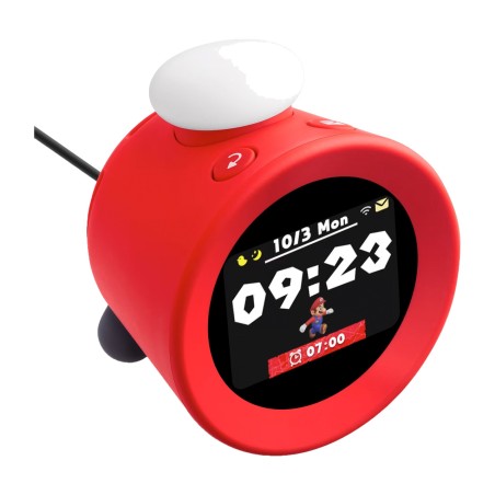 interaktiver digitaler wecker mit videospiel-sounds alarmo-10013963