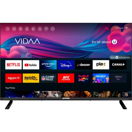 téléviseur led full hd connecté avec mode hôtel smart 40 vx-2 vidaa
