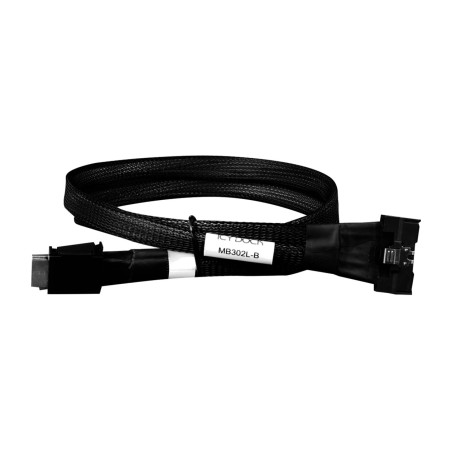 câble interne mcio vers oculink pour ssd nvme x8 2x-x4 sff-8611 50 cm mb302l-b