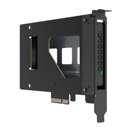 bastidor extraíble para ssd nvme u.2 y u.3 en ranura pcie tougharmor-mb111vp-b x4