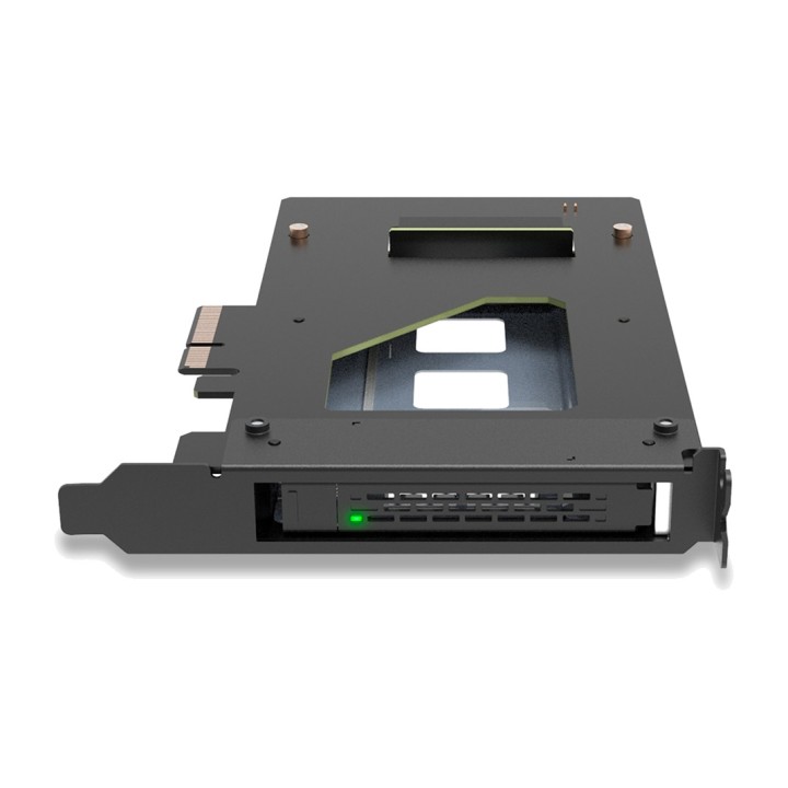 ICY DOCK Wechselrahmen für U.2- und U.3-NVMe-SSDs in einem