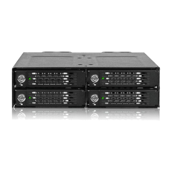ICY DOCK Rack amovible pour 4 SSD M.2 NVMe