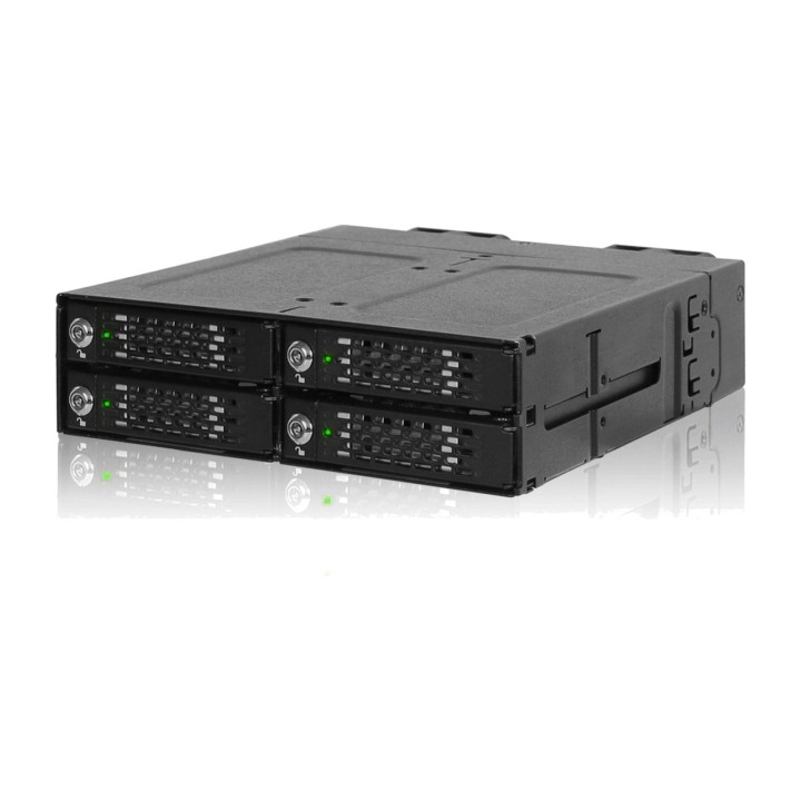 ICY DOCK Wechselrahmen für 4 M.2-NVMe-SSDs