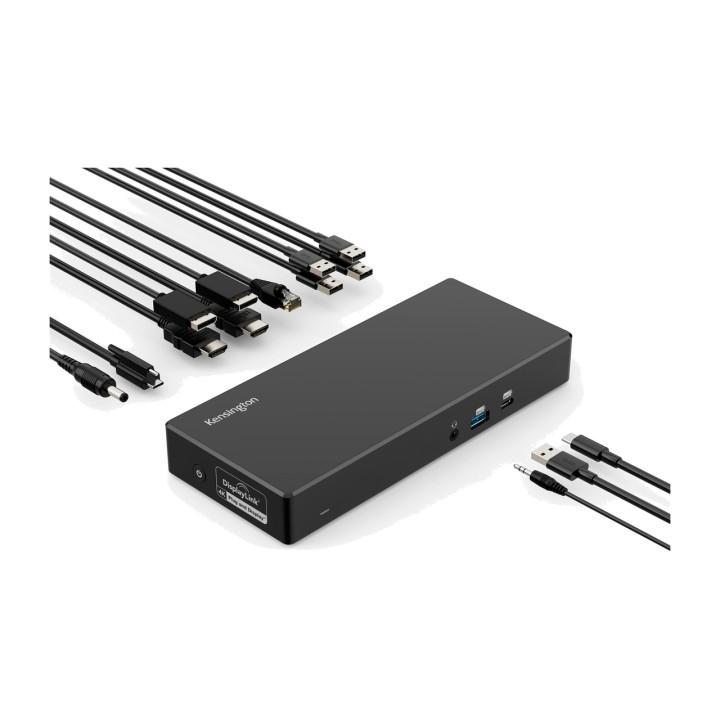 KENSINGTON Estación de acoplamiento USB-C y USB-A con doble