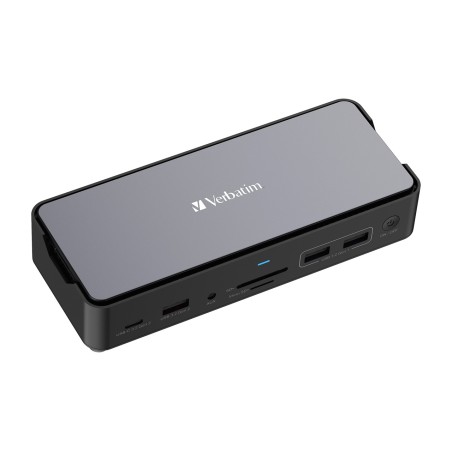 estación de acoplamiento usb-c para portátil con carcasa ssd m.2 cds-15ssd 100w 2x-hdmi