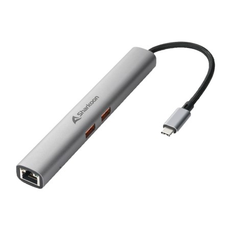 adattatore multiporta in alluminio con hdmi ed ethernet officepal-combo usb-c-3.2-gen2 10gbps