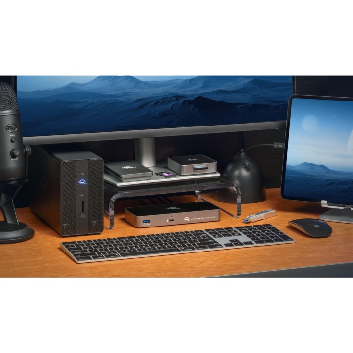 OWC Hub de puertos para Mac y PC con alimentador