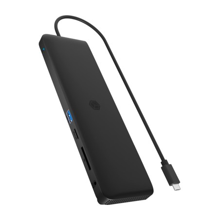 station d’accueil usb-c pour trois écrans avec recharge d’ordinateur portable ib-dk2116-c 100w
