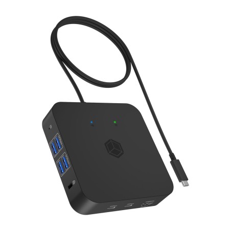 station d’accueil usb-c avec trois sorties hdmi ib-dk4090-c 85w 4k