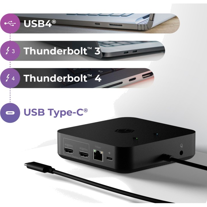 ICY BOX USB-C docking station with three HDMI outputs