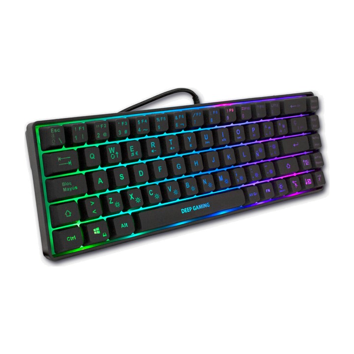 COOLBOX Compact gaming keyboard with RGB lighting TM065 65%