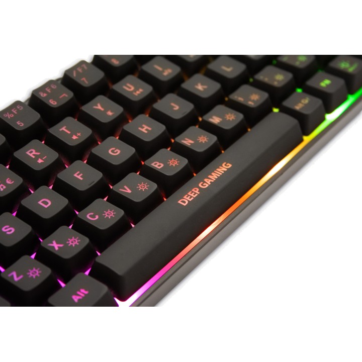 COOLBOX Compact gaming keyboard with RGB lighting TM065 65%
