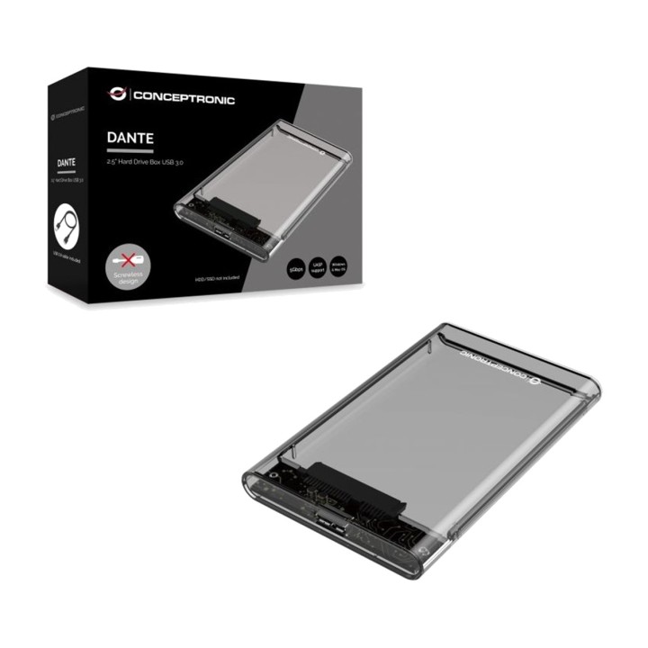 CONCEPTRONIC Zunanje ohišje brez orodja za disk SATA
