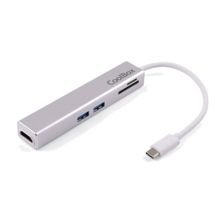 usb-c-hub-adapter mit hdmi, sd-kartenleser und usb-a-anschlüssen minidock-lite 3.0