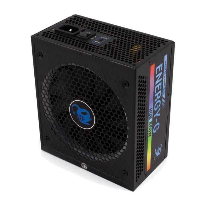 COOLBOX Alimentation gaming modulaire avec éclairage ARGB